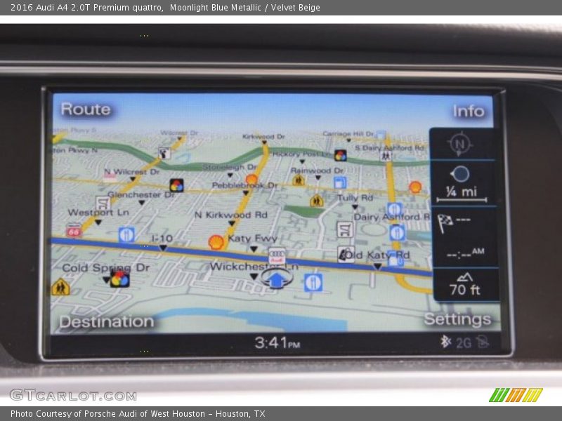 Navigation of 2016 A4 2.0T Premium quattro