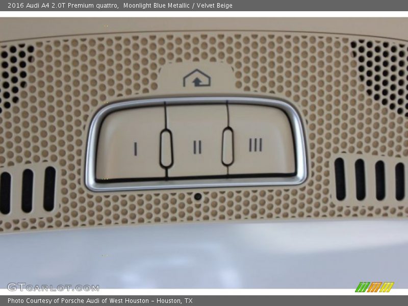 Moonlight Blue Metallic / Velvet Beige 2016 Audi A4 2.0T Premium quattro