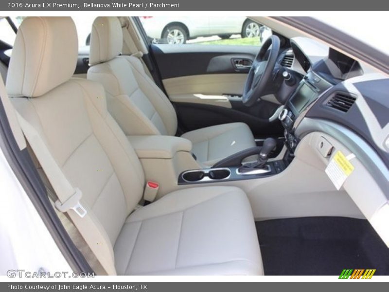 Bellanova White Pearl / Parchment 2016 Acura ILX Premium