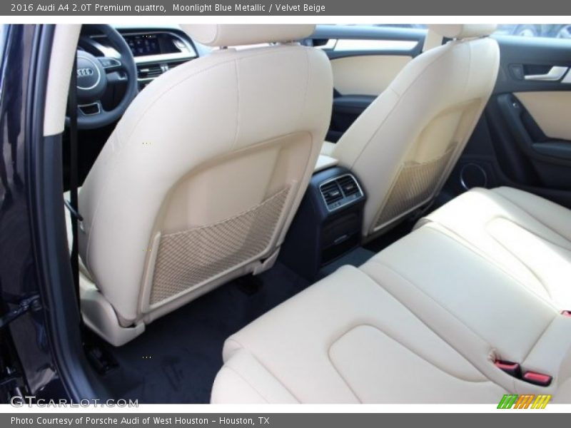 Moonlight Blue Metallic / Velvet Beige 2016 Audi A4 2.0T Premium quattro