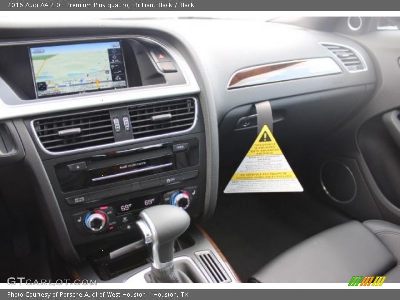 Brilliant Black / Black 2016 Audi A4 2.0T Premium Plus quattro