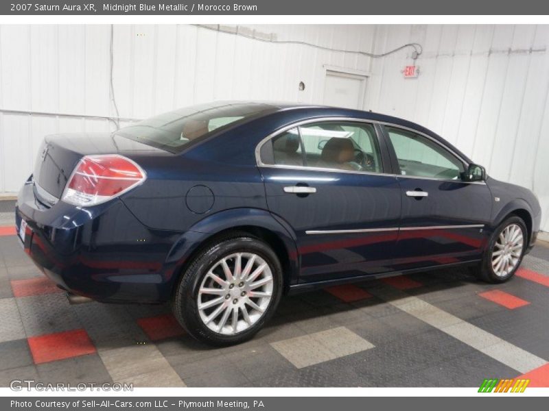 Midnight Blue Metallic / Morocco Brown 2007 Saturn Aura XR