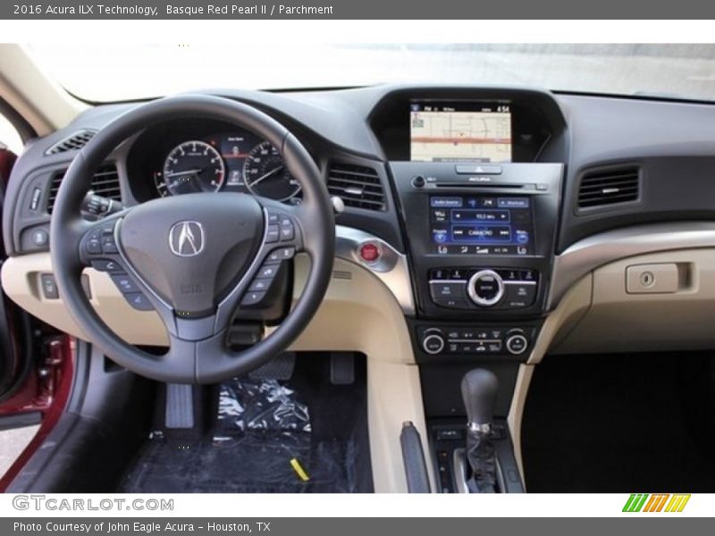 Basque Red Pearl II / Parchment 2016 Acura ILX Technology