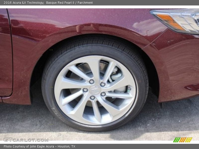 Basque Red Pearl II / Parchment 2016 Acura ILX Technology