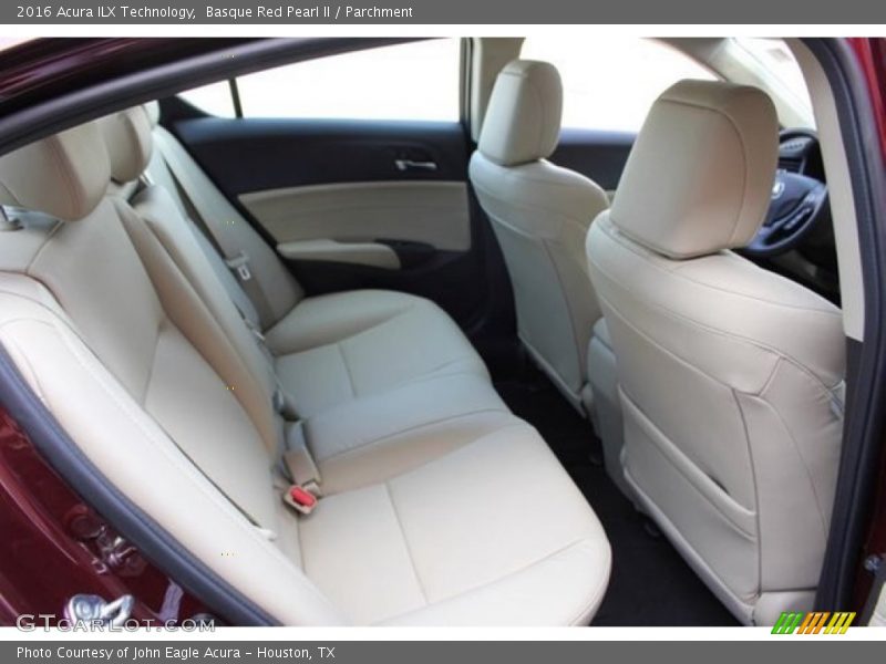 Basque Red Pearl II / Parchment 2016 Acura ILX Technology