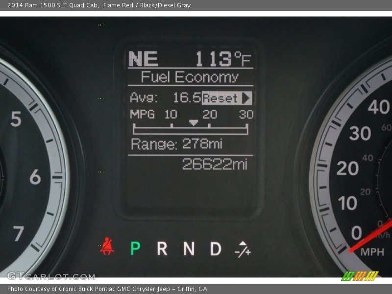 Flame Red / Black/Diesel Gray 2014 Ram 1500 SLT Quad Cab