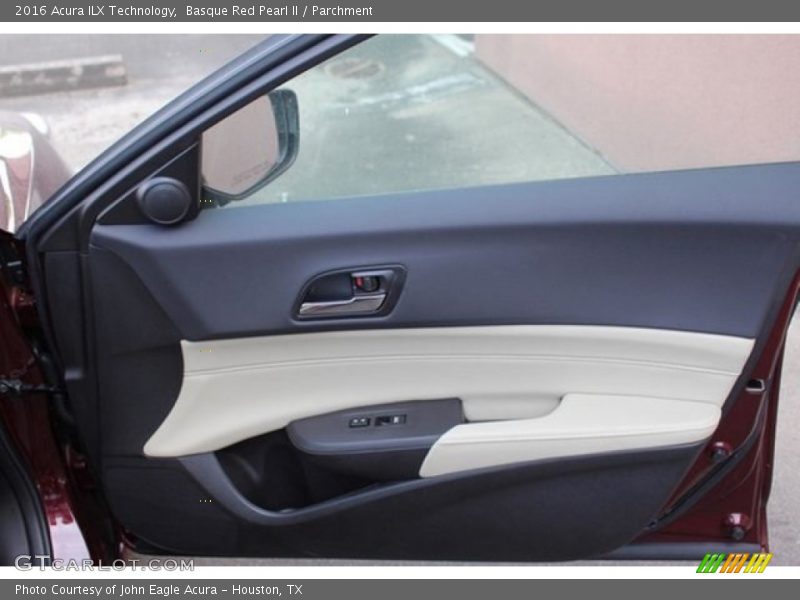 Basque Red Pearl II / Parchment 2016 Acura ILX Technology