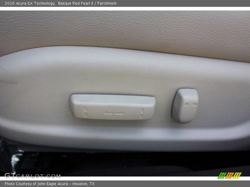 Basque Red Pearl II / Parchment 2016 Acura ILX Technology