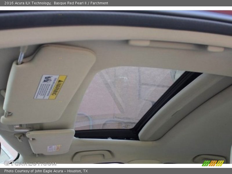Basque Red Pearl II / Parchment 2016 Acura ILX Technology