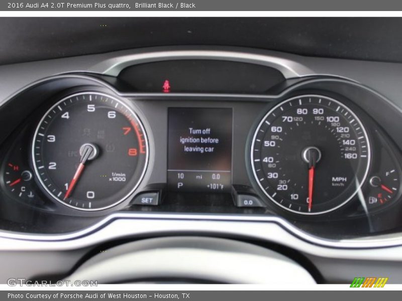  2016 A4 2.0T Premium Plus quattro 2.0T Premium Plus quattro Gauges