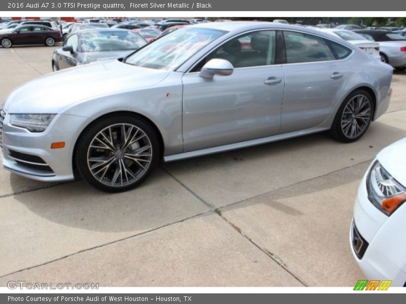 Florett Silver Metallic / Black 2016 Audi A7 3.0 TFSI Prestige quattro