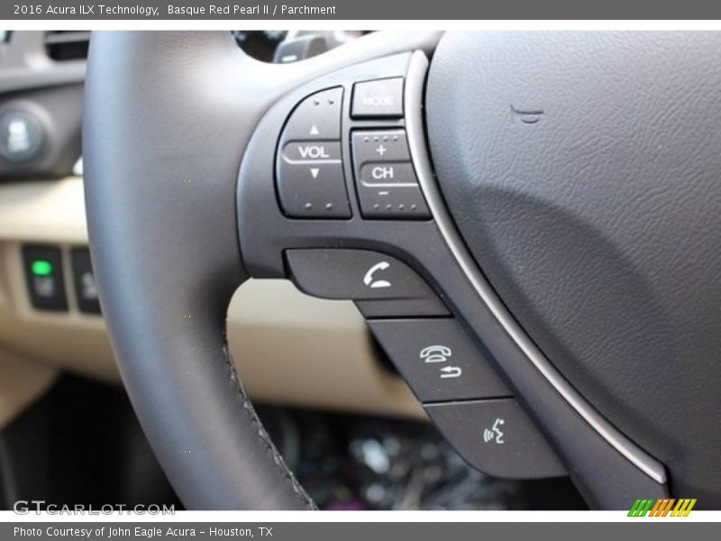 Basque Red Pearl II / Parchment 2016 Acura ILX Technology