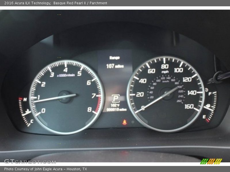 Basque Red Pearl II / Parchment 2016 Acura ILX Technology