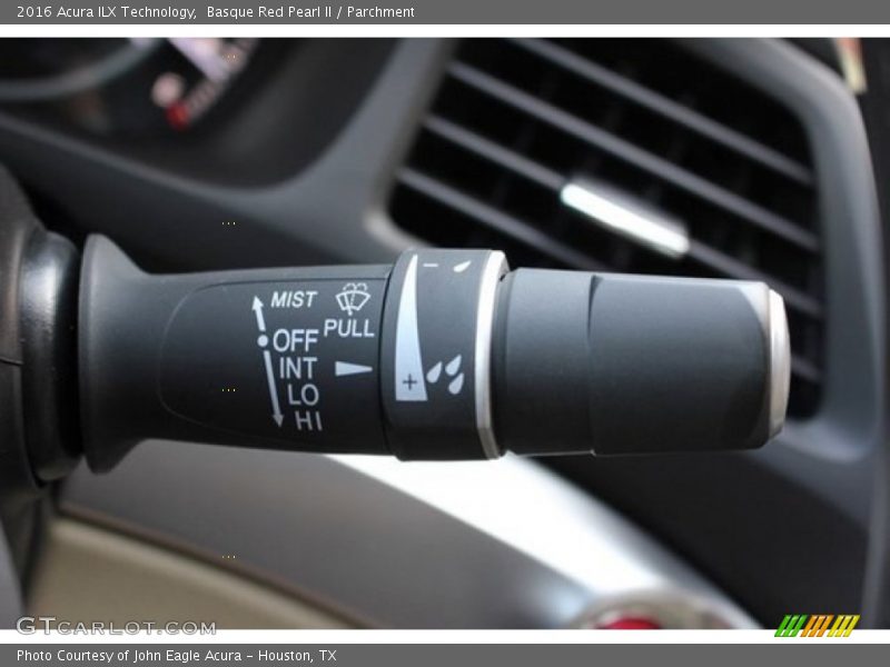 Basque Red Pearl II / Parchment 2016 Acura ILX Technology