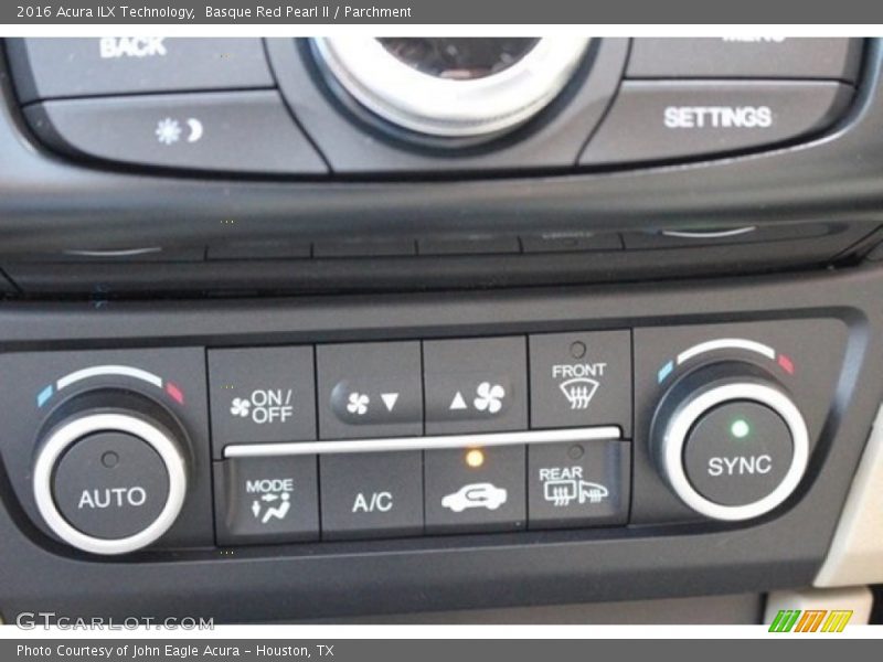 Basque Red Pearl II / Parchment 2016 Acura ILX Technology