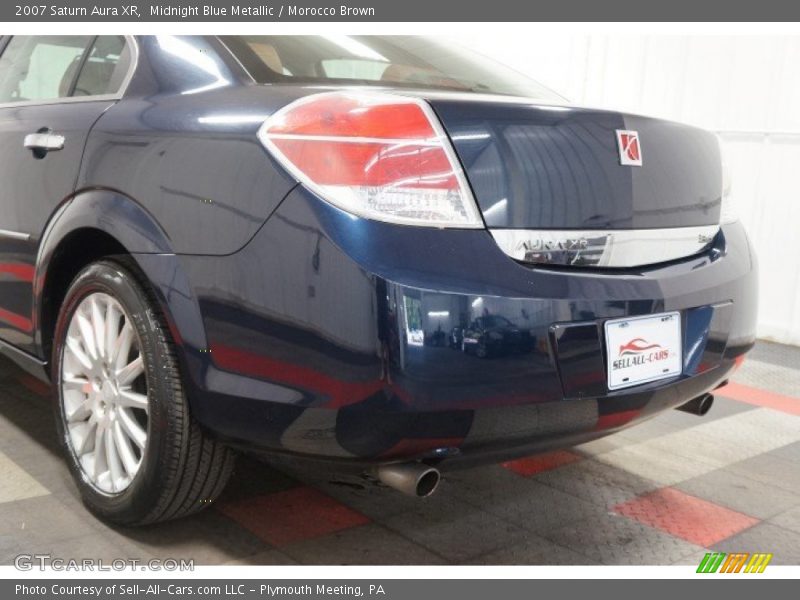 Midnight Blue Metallic / Morocco Brown 2007 Saturn Aura XR