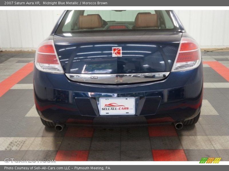 Midnight Blue Metallic / Morocco Brown 2007 Saturn Aura XR