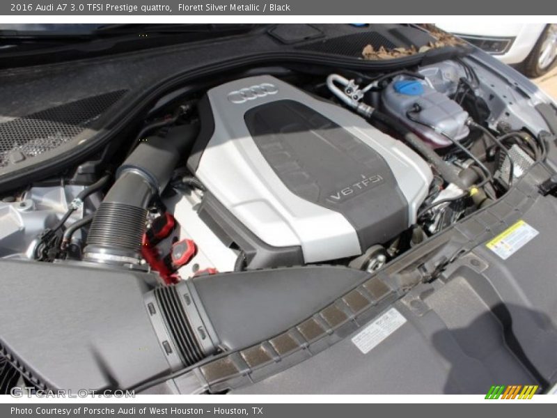 Florett Silver Metallic / Black 2016 Audi A7 3.0 TFSI Prestige quattro