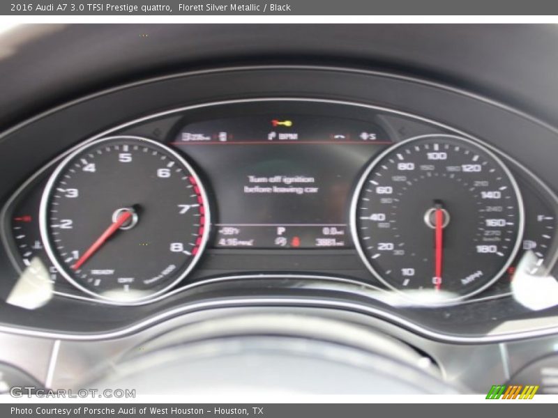 Florett Silver Metallic / Black 2016 Audi A7 3.0 TFSI Prestige quattro
