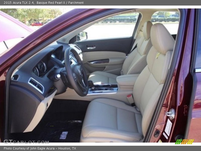 Basque Red Pearl II / Parchment 2015 Acura TLX 2.4