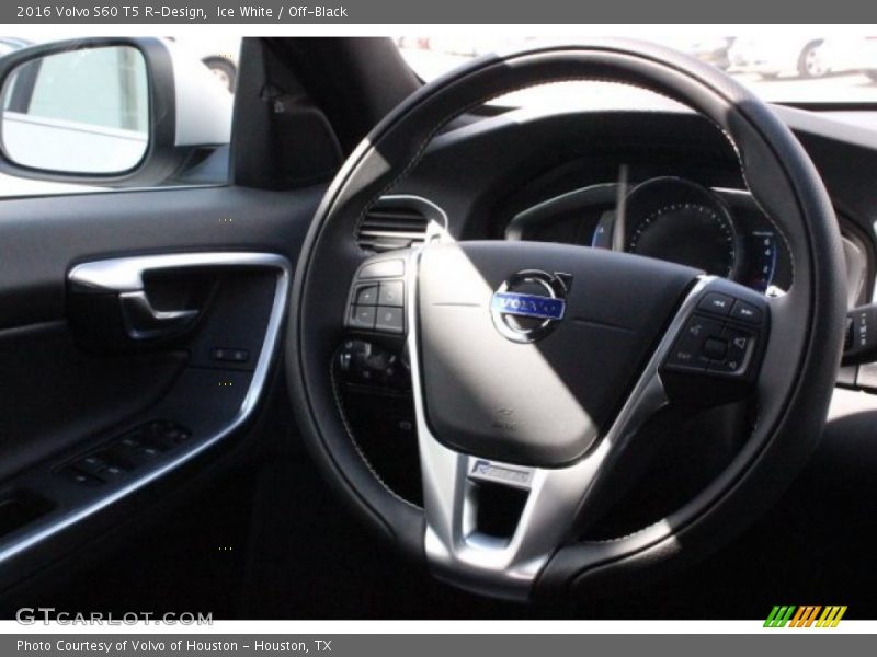 Ice White / Off-Black 2016 Volvo S60 T5 R-Design
