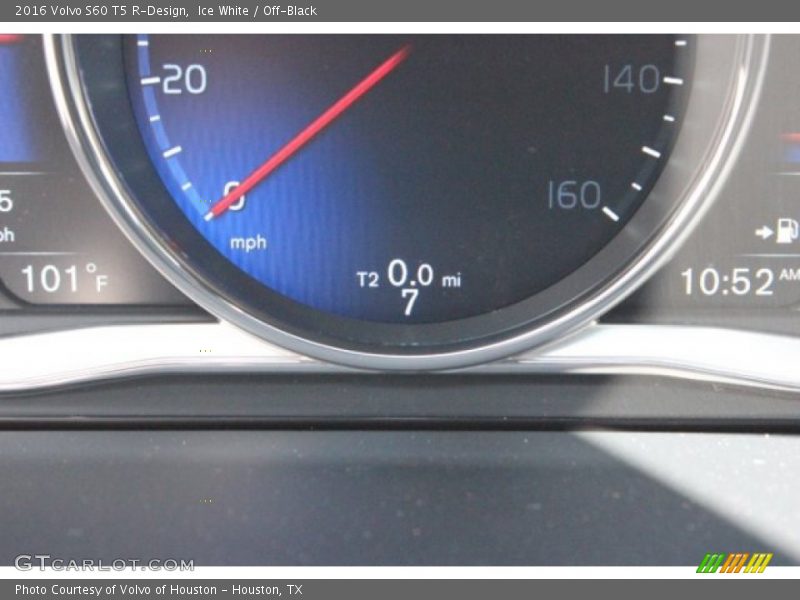 Ice White / Off-Black 2016 Volvo S60 T5 R-Design