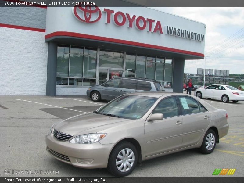 Desert Sand Mica / Taupe 2006 Toyota Camry LE