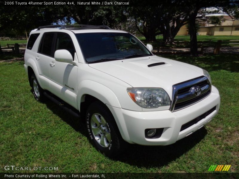 Natural White / Dark Charcoal 2006 Toyota 4Runner Sport Edition 4x4