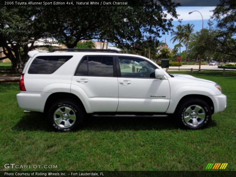 Natural White / Dark Charcoal 2006 Toyota 4Runner Sport Edition 4x4