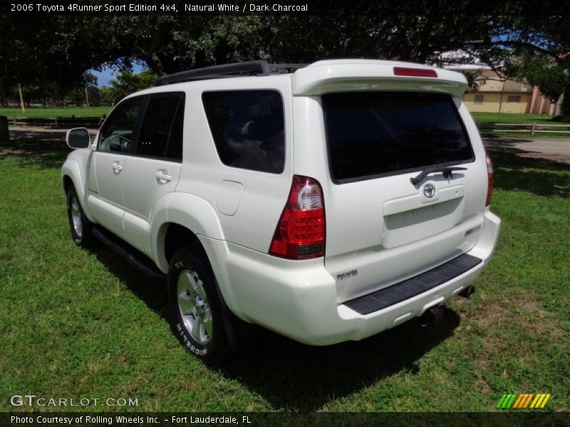 Natural White / Dark Charcoal 2006 Toyota 4Runner Sport Edition 4x4