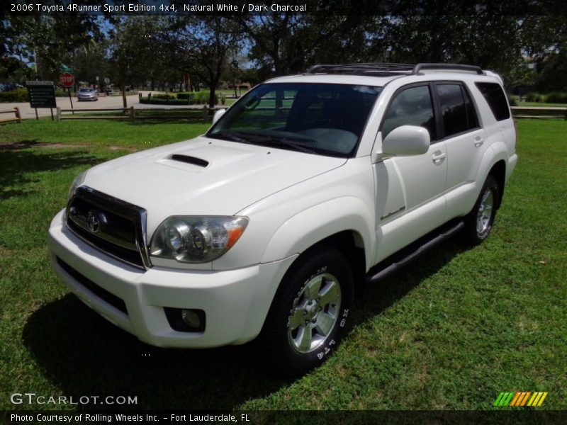Natural White / Dark Charcoal 2006 Toyota 4Runner Sport Edition 4x4