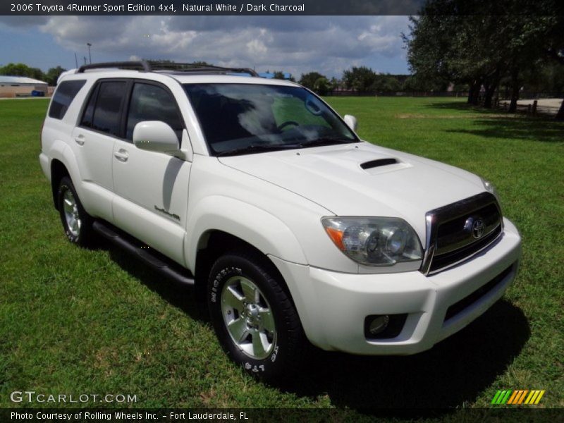 Natural White / Dark Charcoal 2006 Toyota 4Runner Sport Edition 4x4