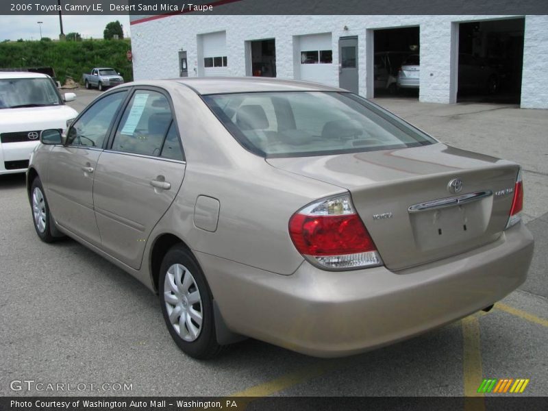 Desert Sand Mica / Taupe 2006 Toyota Camry LE