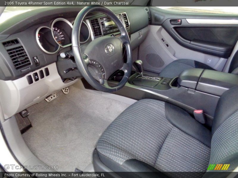 Natural White / Dark Charcoal 2006 Toyota 4Runner Sport Edition 4x4