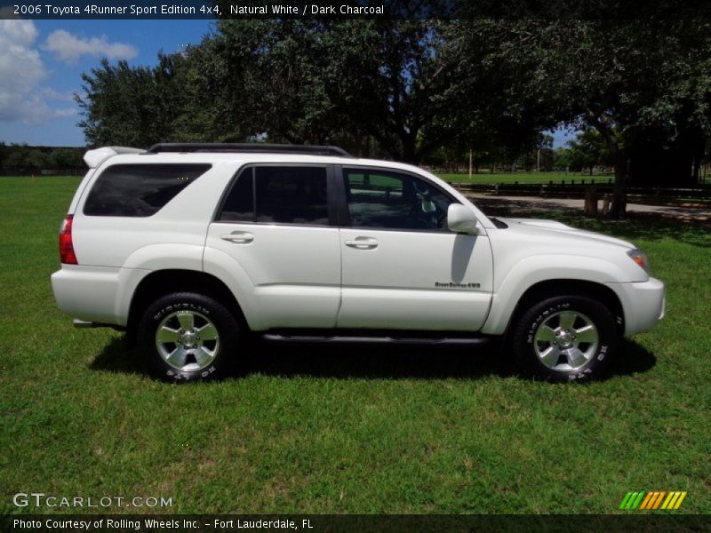 Natural White / Dark Charcoal 2006 Toyota 4Runner Sport Edition 4x4
