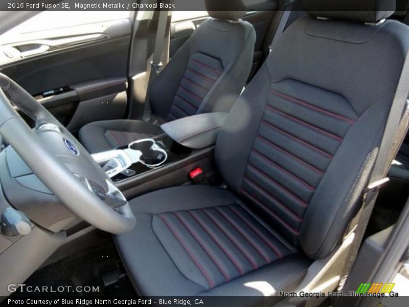 Magnetic Metallic / Charcoal Black 2016 Ford Fusion SE