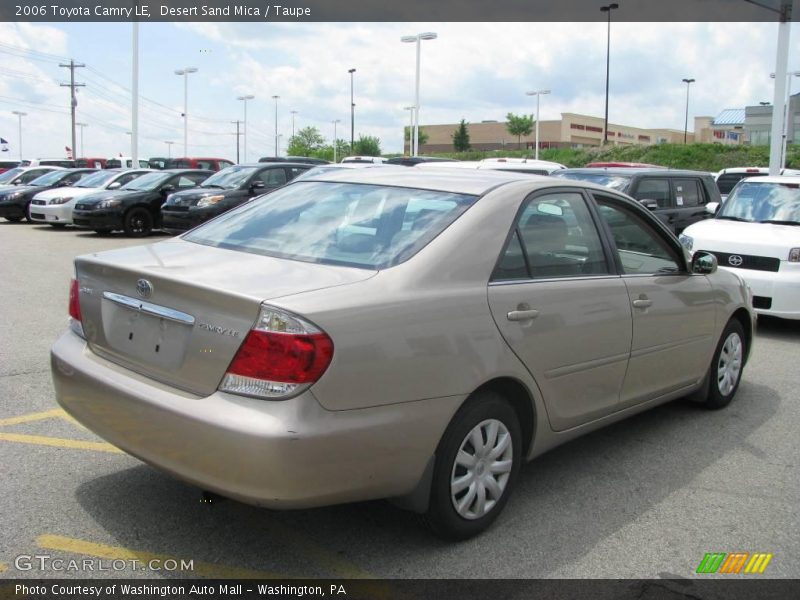Desert Sand Mica / Taupe 2006 Toyota Camry LE