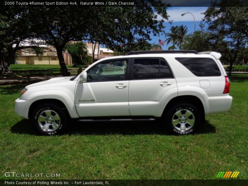 Natural White / Dark Charcoal 2006 Toyota 4Runner Sport Edition 4x4
