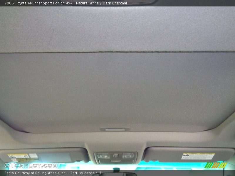 Natural White / Dark Charcoal 2006 Toyota 4Runner Sport Edition 4x4