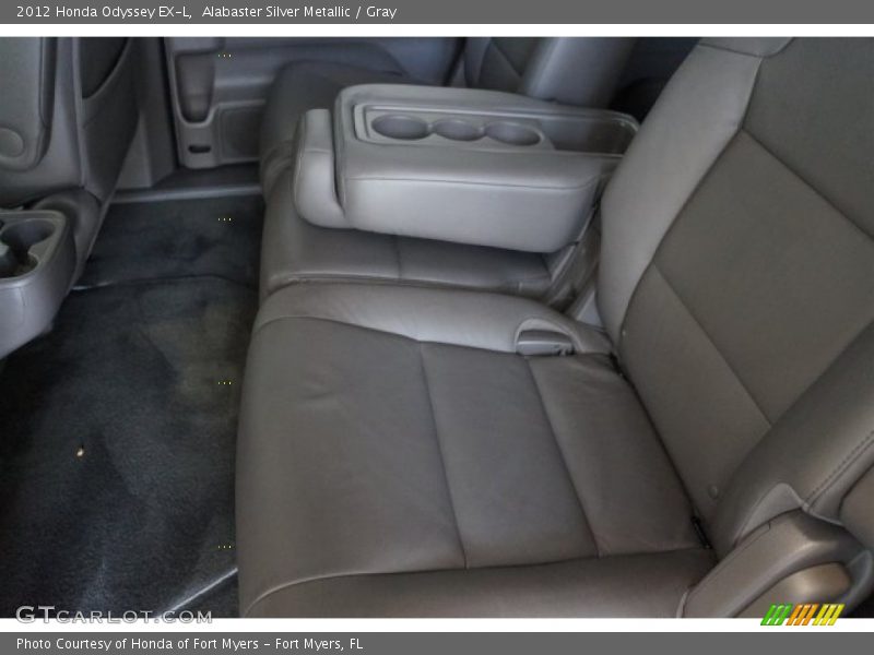 Alabaster Silver Metallic / Gray 2012 Honda Odyssey EX-L