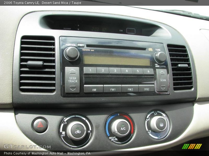 Desert Sand Mica / Taupe 2006 Toyota Camry LE
