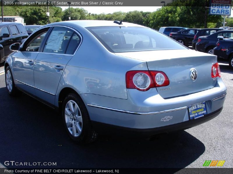 Arctic Blue Silver / Classic Grey 2006 Volkswagen Passat 2.0T Sedan