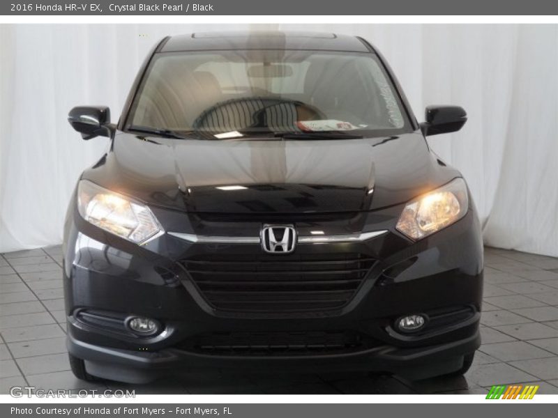 Crystal Black Pearl / Black 2016 Honda HR-V EX