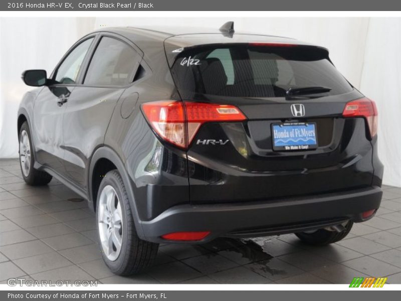 Crystal Black Pearl / Black 2016 Honda HR-V EX