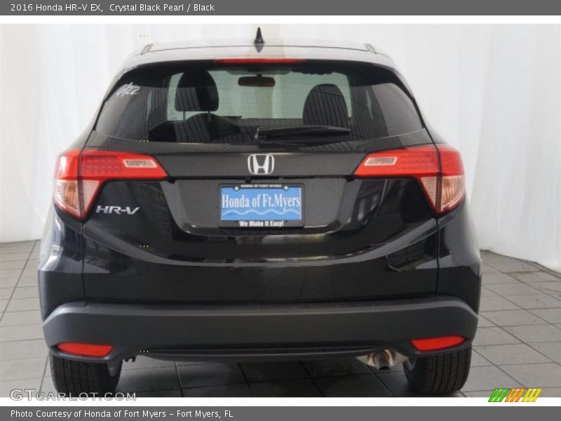 Crystal Black Pearl / Black 2016 Honda HR-V EX