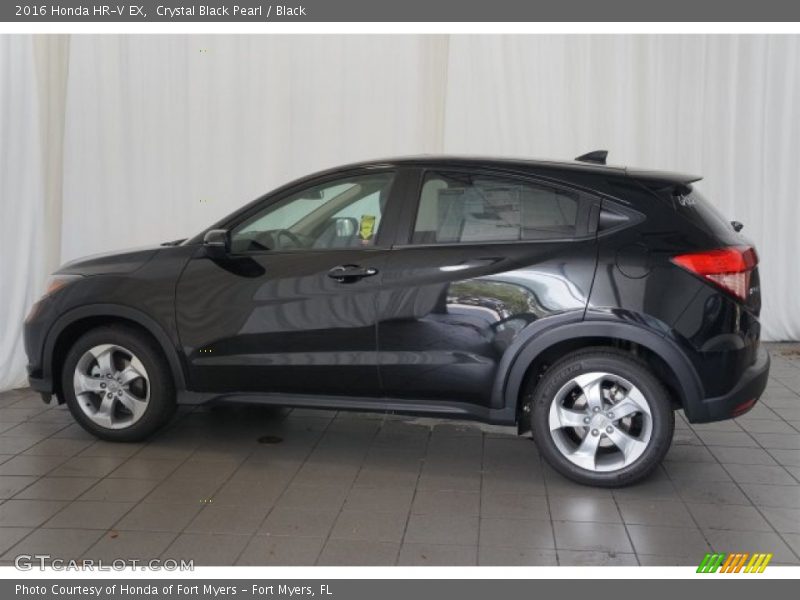 Crystal Black Pearl / Black 2016 Honda HR-V EX