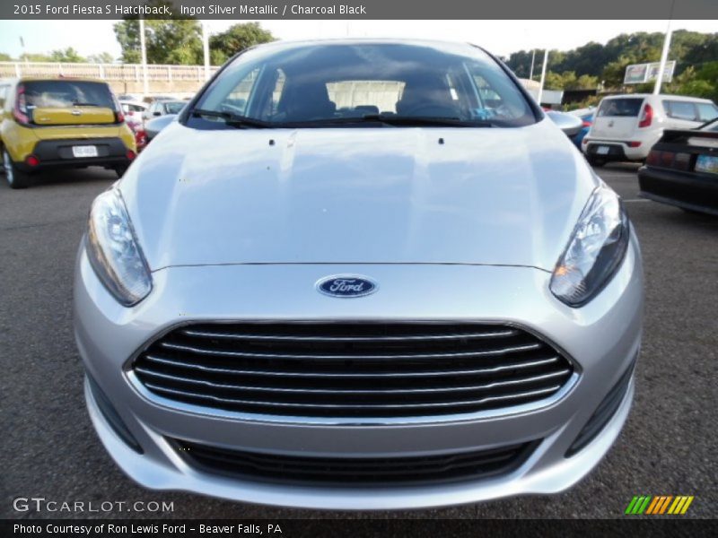  2015 Fiesta S Hatchback Ingot Silver Metallic