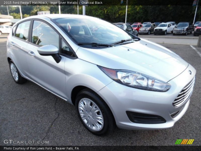  2015 Fiesta S Hatchback Ingot Silver Metallic