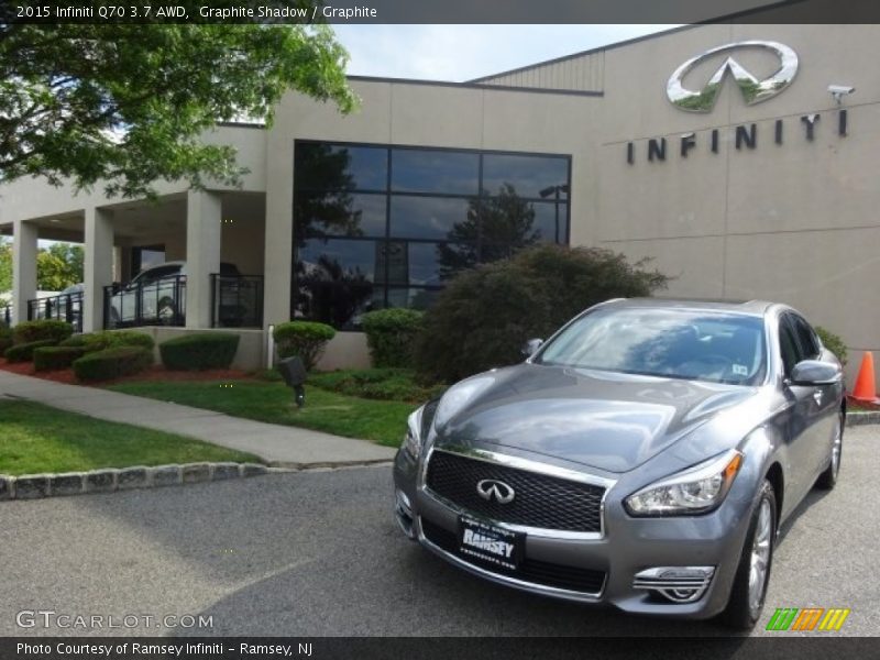 Graphite Shadow / Graphite 2015 Infiniti Q70 3.7 AWD