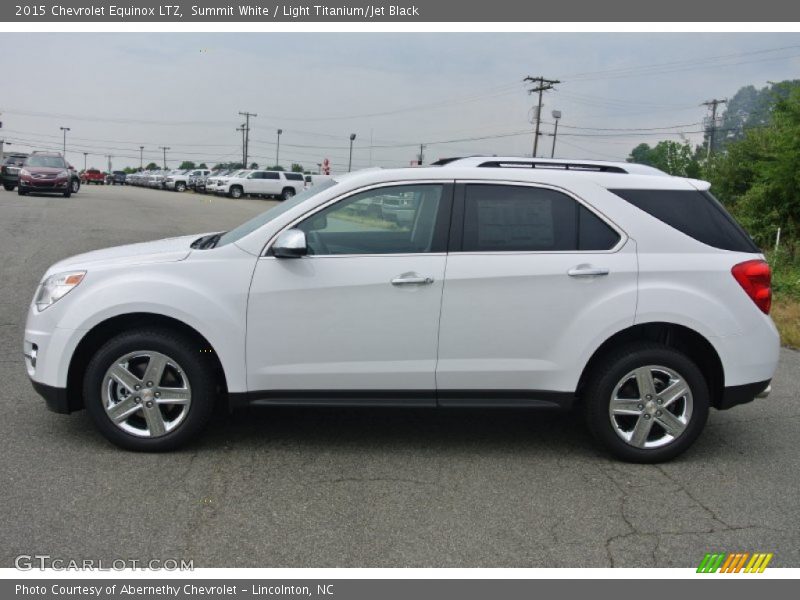 Summit White / Light Titanium/Jet Black 2015 Chevrolet Equinox LTZ